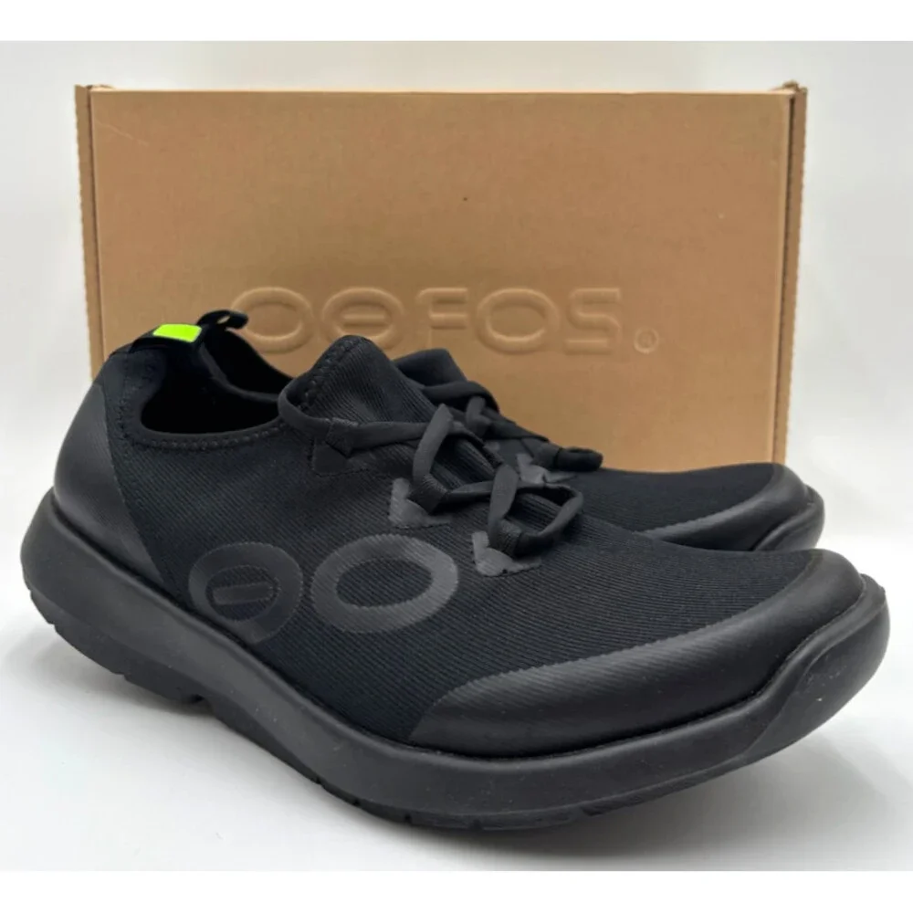 Oofos OOMG SPORT LS Men's NEW Athletic Recovery Shoe Black Multiple Sizes